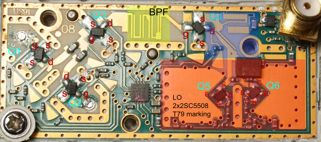 Annotated LNB PCB